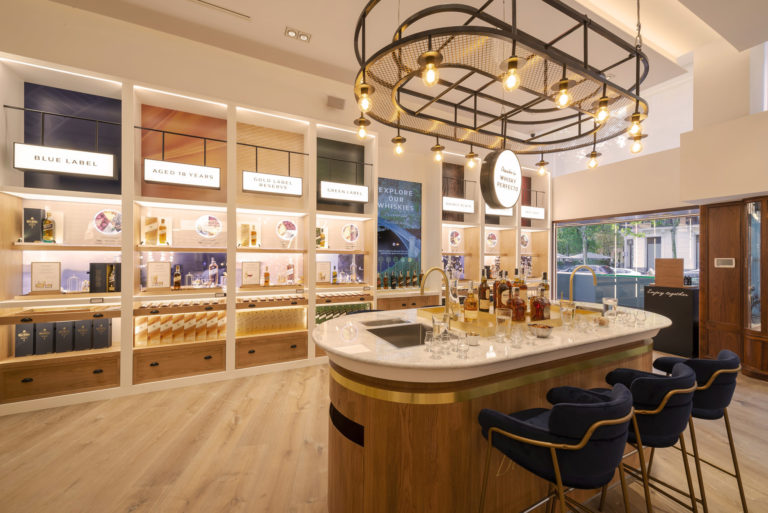 Johnnie Walker opens its first flagship experiential retail store