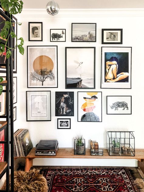 Gallery Walls: The Perfect Way to Add Warmth, Color and Personality to ...