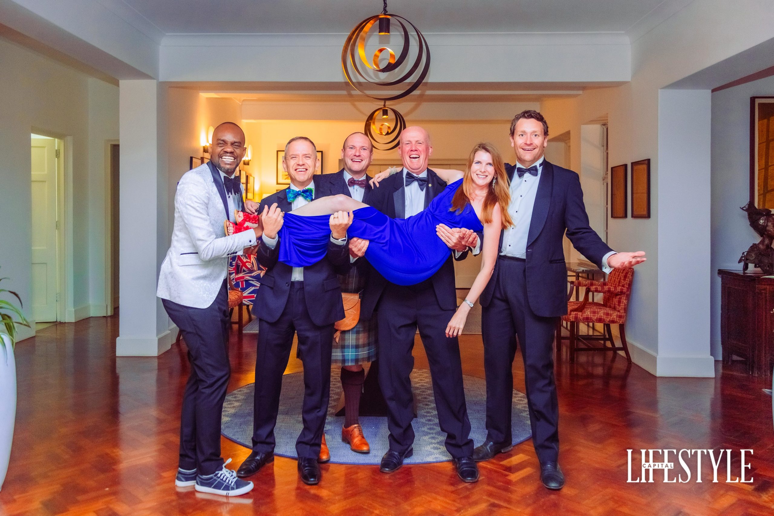 A Black-Tie Burns Night celebration hosted by the British High Commissioner to Kenya
