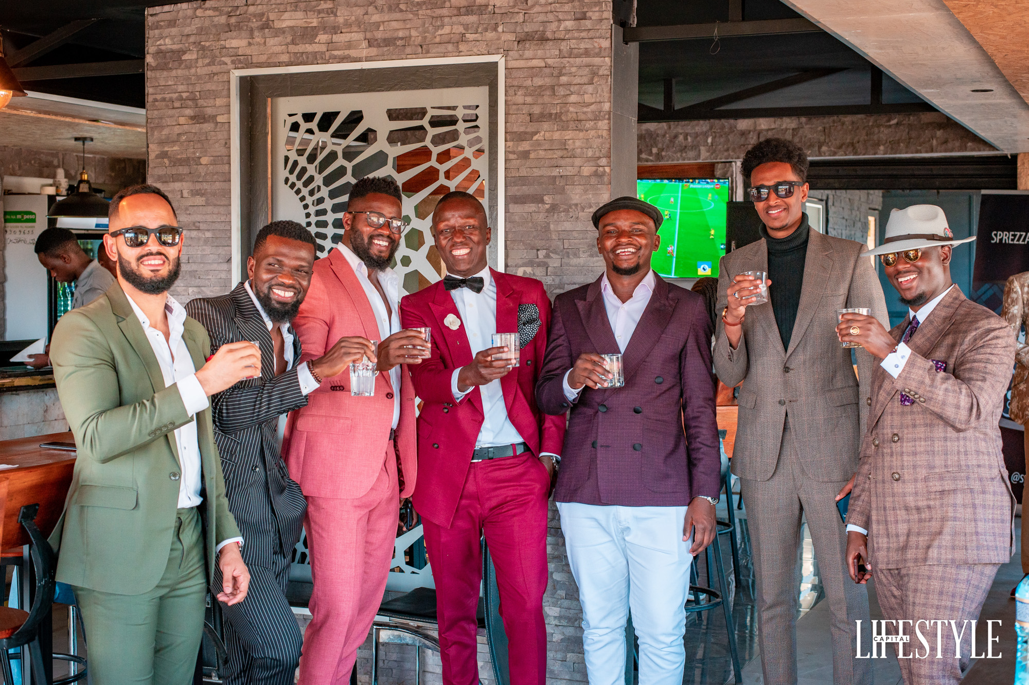 Smart & Dapper Kenyan men. Sprezzatura Kenya hosts 2nd Edition of Brunch in Suits