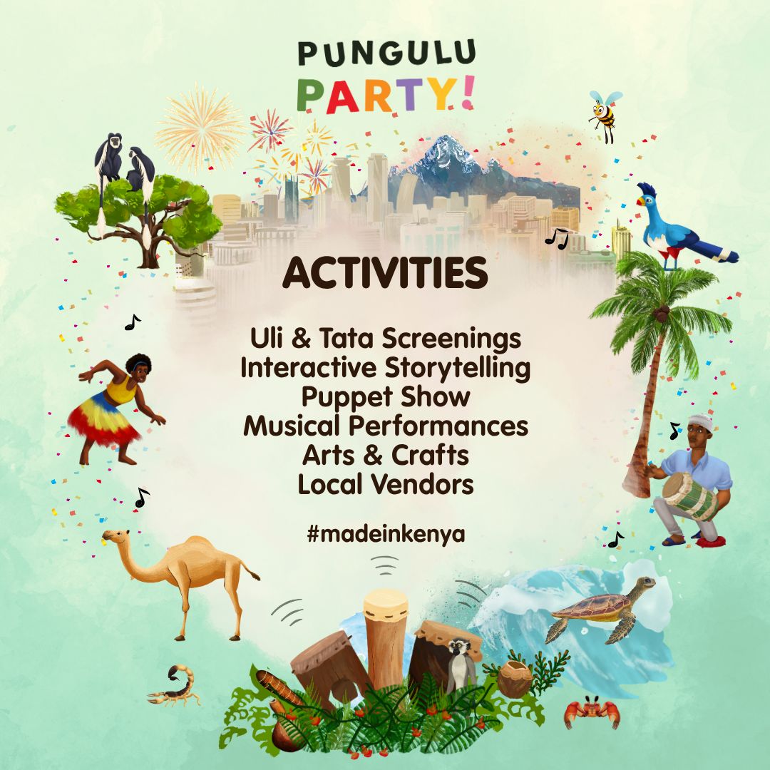 Pungulu Pa Productions Announces Inaugural “Pungulu Party!” Kids Festival (DEC 7TH 2025) At Ngong Race Course