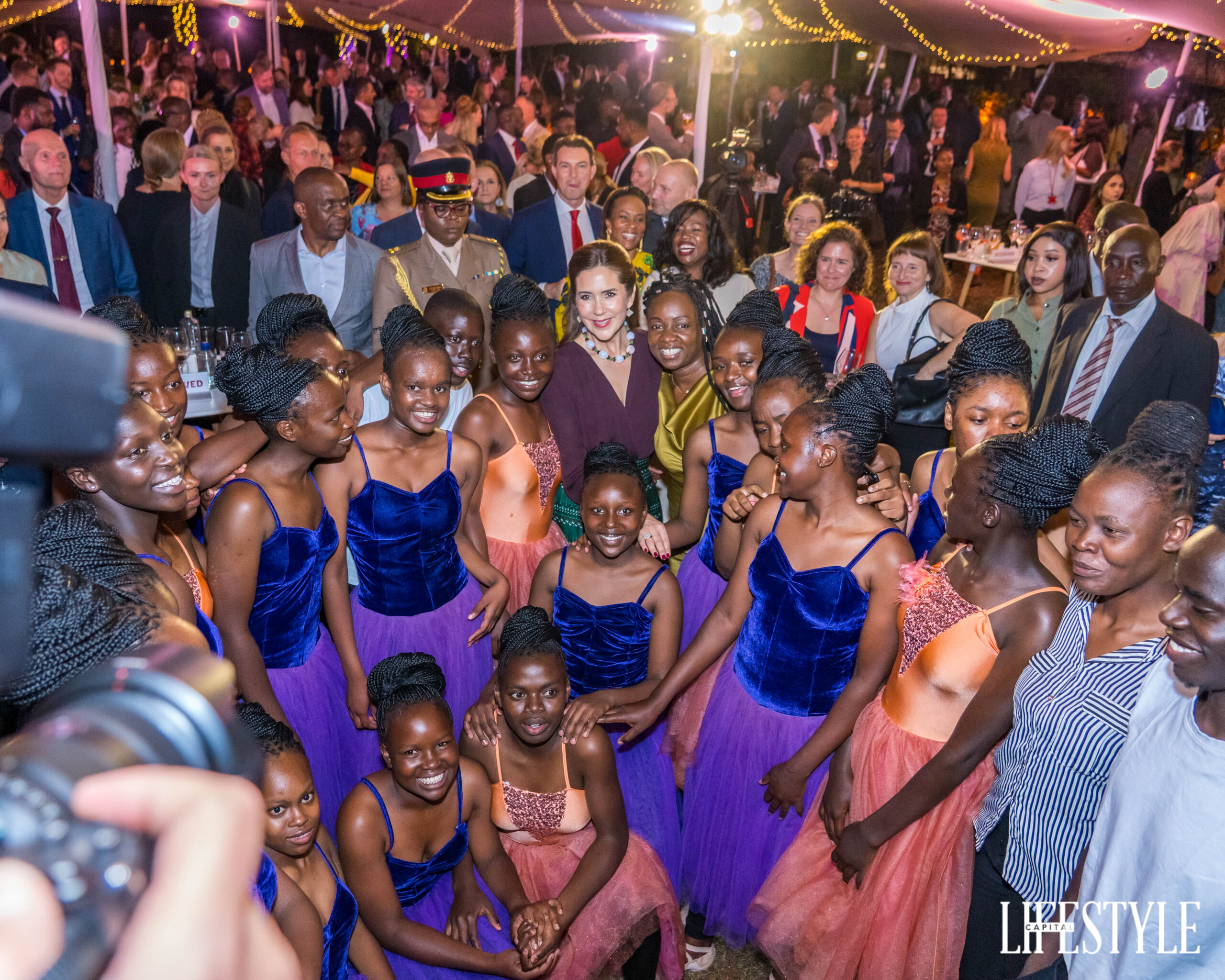 A Royal Evening: Queen Mary of Denmark’s Grand Reception at the Royal Danish Embassy in Nairobi
