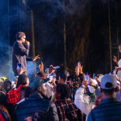 Nyashinski performing live at Magical Kenya Open 2026 at Karen Country Club.