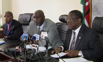 L-R Mutula Kilonzo, Charles Nyachae and Amos Wako/ File