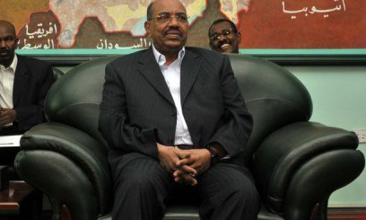 OMAR AL BASHIR SEATED