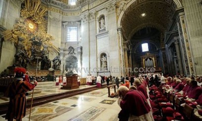 The run-up to papal conclaves to elect a new pope is often accompanied by rumours and gossip in Italian media, as rival factions battle for influence/FILE