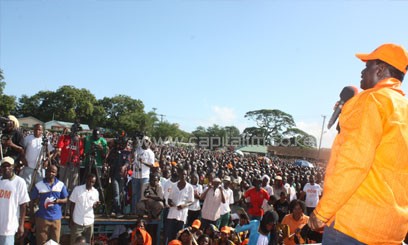 He said that the CORD team was committed to real reforms which will be realised by fully implementing the Constitution/FILE
