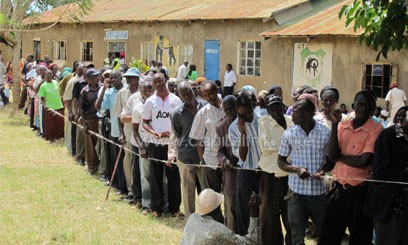 In a statement issued by the Head of Public Service Francis Kimemia, the day will be a Public Holiday in order to allow Kenyans to go and vote/FILE