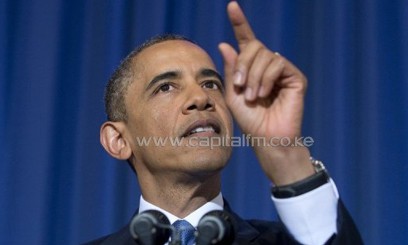 US President Barack Obama speaks at the National Defense University in Washington, DC/AFP