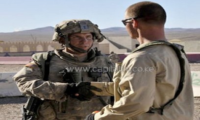 Staff Sgt. Robert Bales (L) is shown in Fort Irwin, California in 2011. Bales is due to face a court-martial in September on charges including 16 counts of murder, six of attempted murder and seven of assault over the killings in southern Afghanistan in March last year/AFP