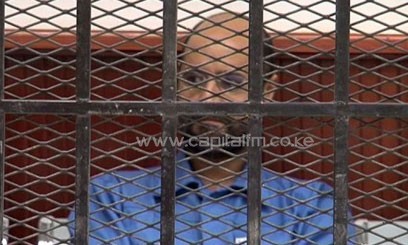 Seif al-Islam, son of Libya's late dictator Moamer Kadhafi, stands trial on May 2. Photo/AFP