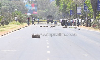 Students were ordered to leave the campus immediately after closure. FILE.