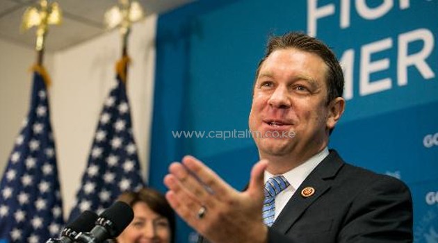 US Representative Trey Radel speaks during a press conference, on July 9, 2013 in Washington/AFP
