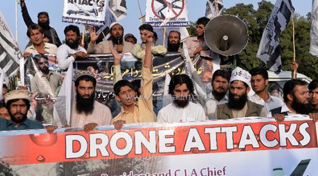 Activists of the banned Pakistan charity organisation/AFP