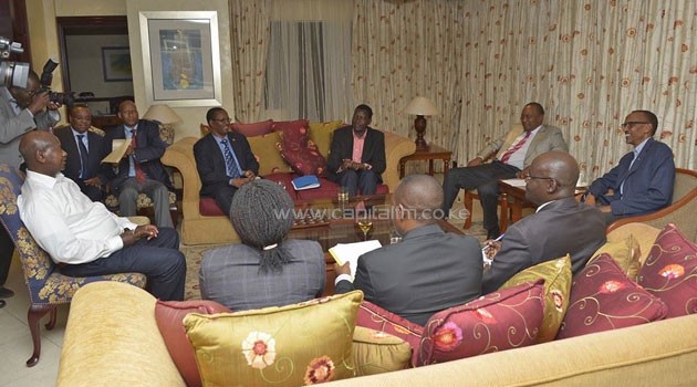 President Kenyatta said although the rest of the world had maintained a studious silence as Rwandan Hutus killed members of the Tutsi ethnic community, it was not justified for the East African region to also stand aside without taking action/PSCU