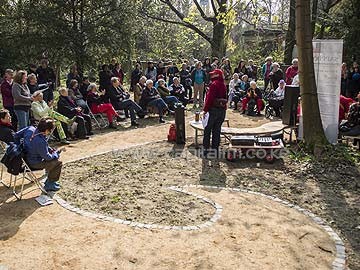 The burial ground is part of the 200-year-old Georgen Parochial cemetery in Prenzlauer Berg, a district in the east of the once-divided city near Alexanderplatz square. Photo/ AFP