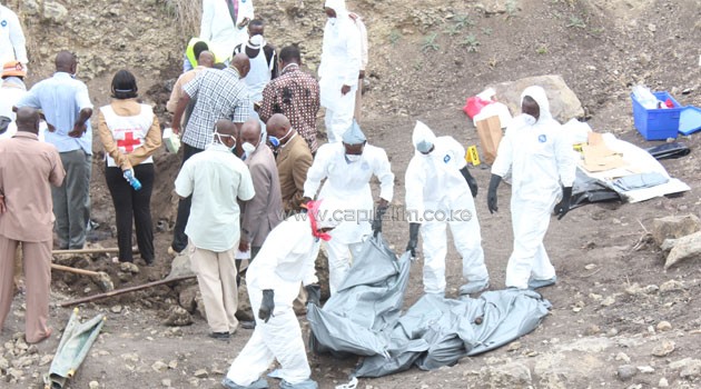 Though only seven bodies were exhumed from a mass grave discovered in an abandoned quarry in the area, they say more than 30 people have been reported missing/FILE