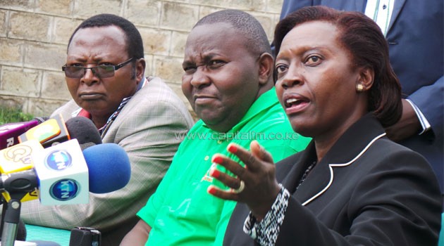 Martha Karua disagrees with those who blamed the Saba Saba CORD rallies for heightened political and ethnic animosity in the country/MIKE KARIUKI