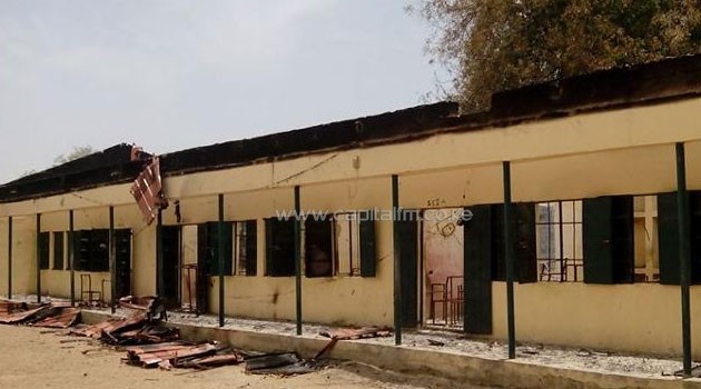 The school in the town of Chibok, northeastern Nigeria, from where more than 200 schoolgirls were abducted by Boko Haram Islamists, pictured on April 21, 2014 © AFP