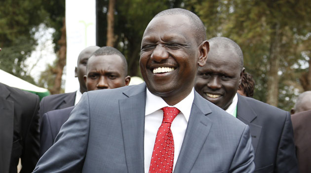 DP Ruto will take with him a maximum delegation of 10 people according to sources. Photo/ FILE