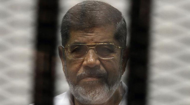 Egypt's ousted Islamist president Mohamed Morsi, photographed in May 2014/AFP