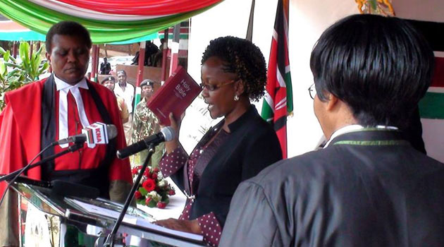 Embu Deputy Governor Dorothy Nditi. Photo/ FILE