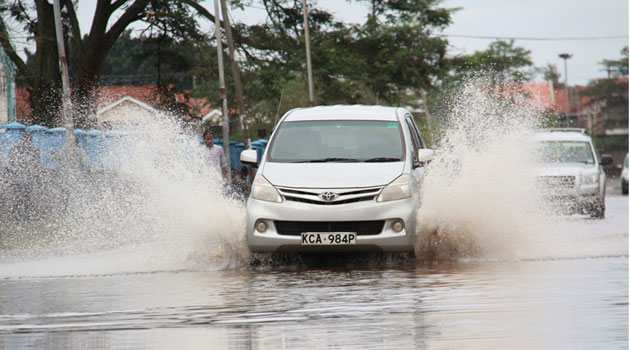 With a poor drainage system, the city soon gets engulfed in flood waters every time it rains. Photo/ FILE