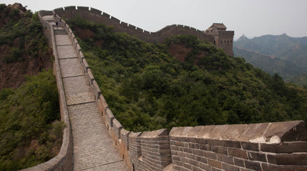 The Great Wall of China was first constructed in the third century BC/AFP