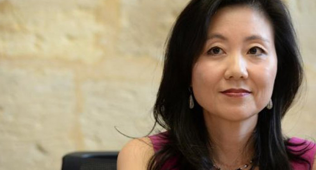 Wine critic Jeannie Cho Lee/AFP