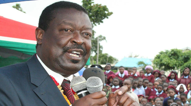 His Private Secretary Kibisu Kabatesi confirmed that Mudavadi has joined the Amani National Congress (ANC) which he will use for another stab at the presidency in 2017/FILE