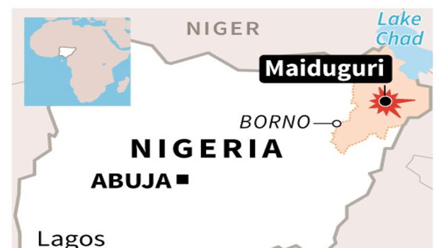 Nigeria has tightened security after a spate of terror attacks in Maiduguri, the capital of Borno state/AFP