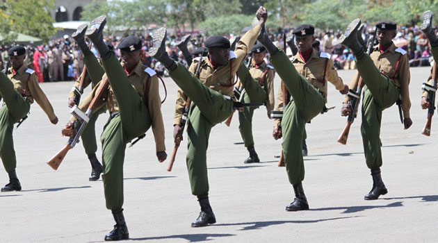 The analysts say Kenya needs a minimum number of 95,000 police officers against the current 50,000 officers in order to meet the one police for every 450 citizen’s ratio/FILE