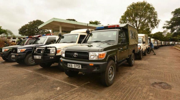 "We have committed substantial resources to this sector over the last two years including increasing the number of police vehicles by 2,400," Rotich stated/FILE