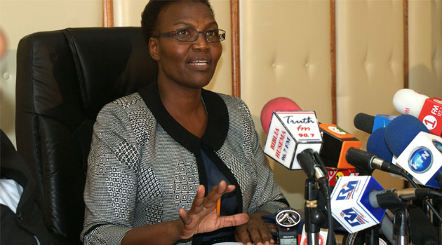 SRC Chairperson Sarah Serem explained that the exercise will seek to establish staff job groups, remuneration and placements in an effort to ensure there is accountability. Photo/ FILE