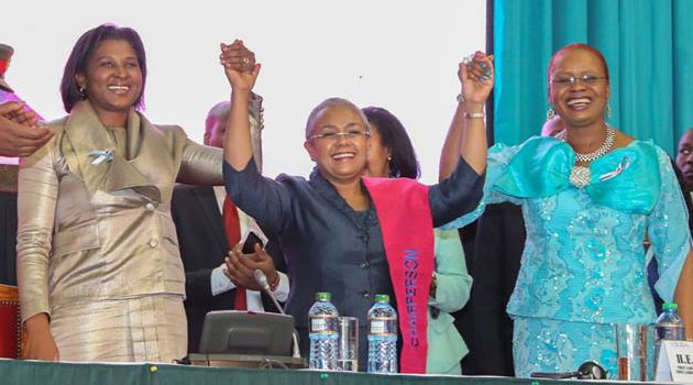 Joined by about 30 First Ladies from the African continent, Kenya's First Lady Margaret Kenyatta said the 9th Stop Cancer Conference was important in gauging progress made by the continent in responding to reproductive cancers/PSCU