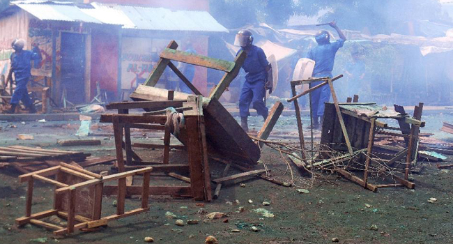 Violence in Burundi/FILE