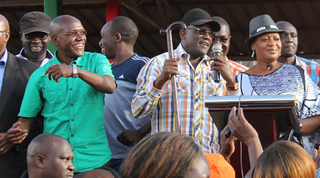 ODM Nairobi Branch Chairman George Aladwa called on Kidero to withdraw a defamation case he filed against Khalwale for linking him with the near collapse of Mumias Sugar Company/FILE