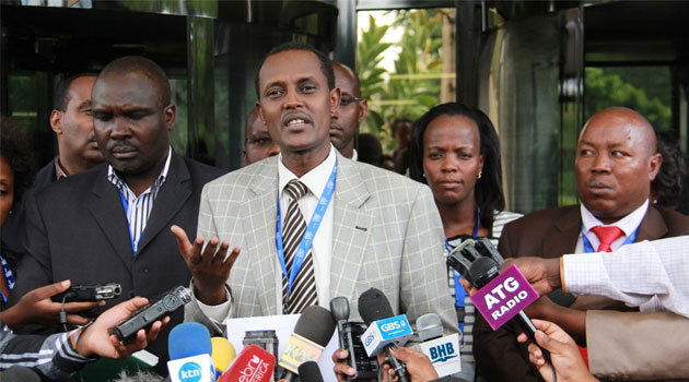 EACC Chief Executive Officer Halakhe Waqo. Photo/ FILE