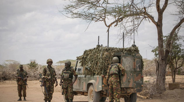 KDF Spokesman Col David Obonyo said the incident occurred when a vehicle carrying soldiers was hit by an Improvised Explosive Device (IED) at Lagolei, a small town near Elade in Gedo region of Somalia.