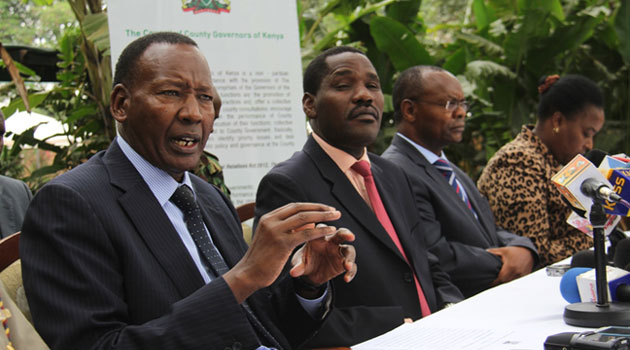 Nkaissery was speaking after a meeting the Council of Governors chairman Peter Munya, Kenya Bureau of Standards officials and the General Service Unit boss Joel Kitili on Thursday/MIKE KARIUKI