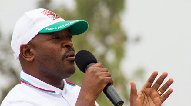 Nkurunziza won 69.4 percent of the vote, handing him a first round victory, officials said/FILE