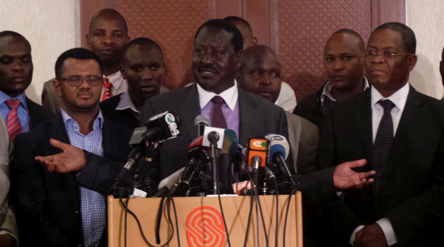 CORD principal Raila Odinga said the visit outlined the commitment the United States had in enhancing political, economic and security cooperation between the two countries/FILE