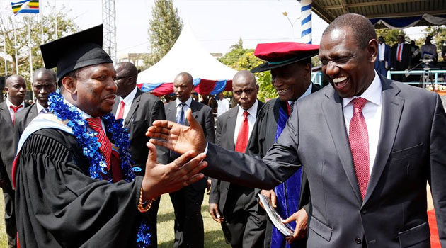 Ruto said establishment of universities on tribal backgrounds must be discouraged at all costs if quality education has to be maintained in the country/DPPS
