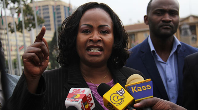 Wavinya Ndeti who chairs the Political Parties Liaison Committee (PPLC) said the members were irked by comments made by IEBC Vice Chairperson Lilian Mahiri-Zaja during the launch insinuating that political parties were responsible for the deteriorating confidence in the electoral body/MIKE KARIUKI