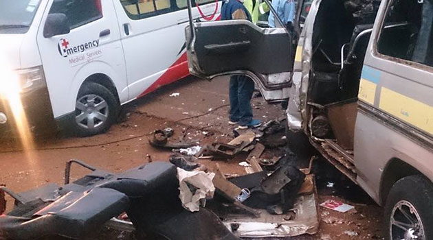 Nairobi Traffic Commander Edward Mwamburi confirmed the deceased was the driver of the matatu/KRCS