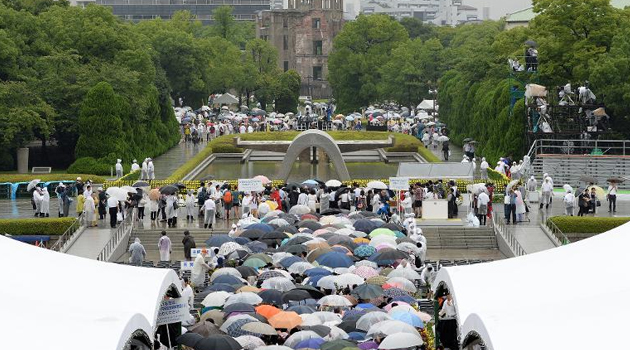 Hiroshima memorial park/FILE