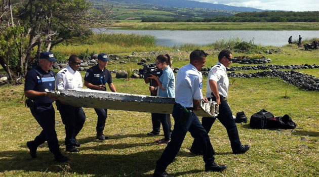 Malaysian Prime Minister Najib Razak said a wing part which washed up on the French island of Reunion had been confirmed by experts in France to be the first physical evidence that the Malaysia Airlines jet had met a disastrous end in the Indian Ocean/AFP