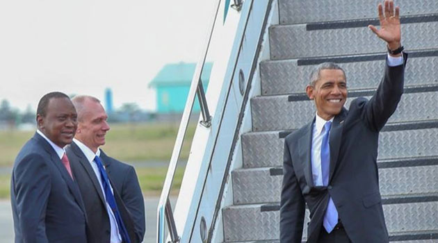 President Obama was in the country to attend the 6th Global Entrepreneurship Summit (GES) in Nairobi/file