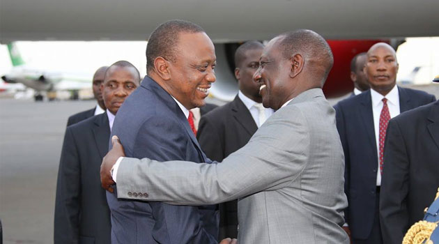 President Kenyatta was speaking during a meeting with the new Assembly of State Parties (ASP) to the Rome Statute of the ICC President Sidiki Kaba who paid him a courtesy call at State House, Nairobi/FILE