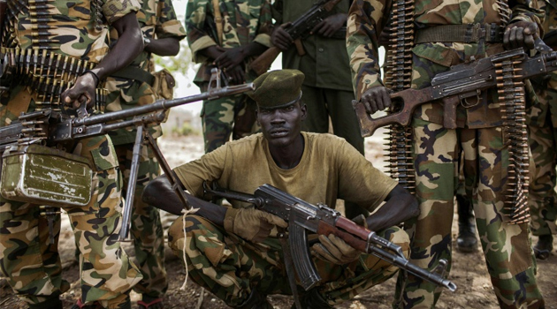 Over two million people have fled their homes from a war marked by ethnic killings, gang rapes and child soldier recruitment in South Sudan/AFP